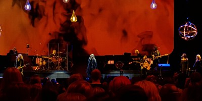 Stevie Nicks & band onstage